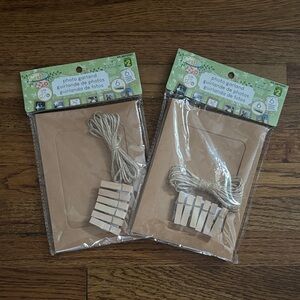 FREE ADD-ON NEW Dollarama craft photo garland - 2 packs